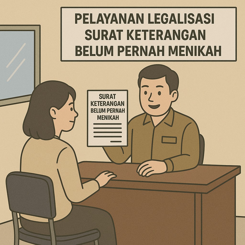 Surat Pernyataan Belum Pernah Menikah